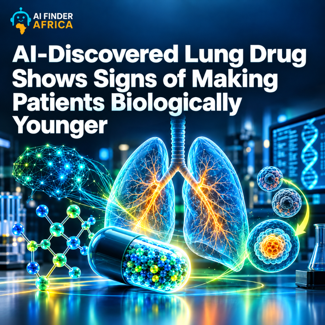 AI-Discovered Lung Drug Shows Signs of Making Patients Biologically Younger