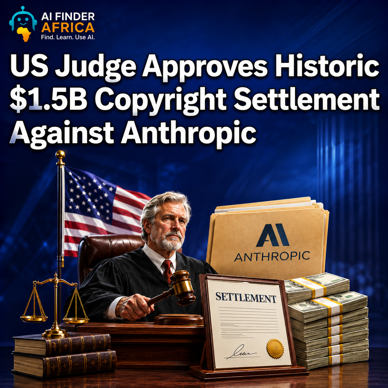AI History Made: US Judge Approves Anthropic's $1.5 Billion Copyright Settlement