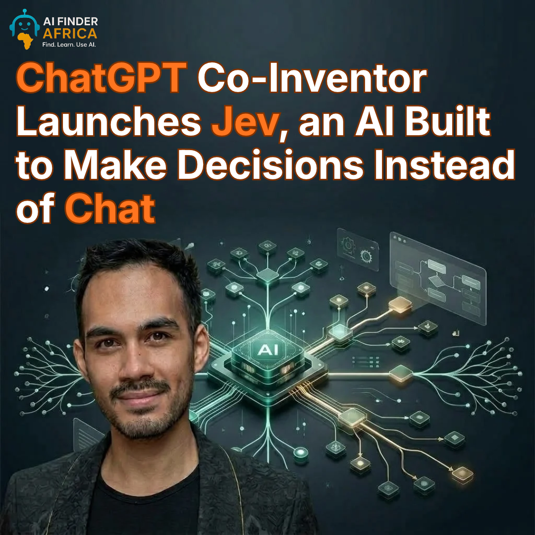 ChatGPT Co-Inventor Launches Jev, an AI Built to Make Decisions Instead of Chat