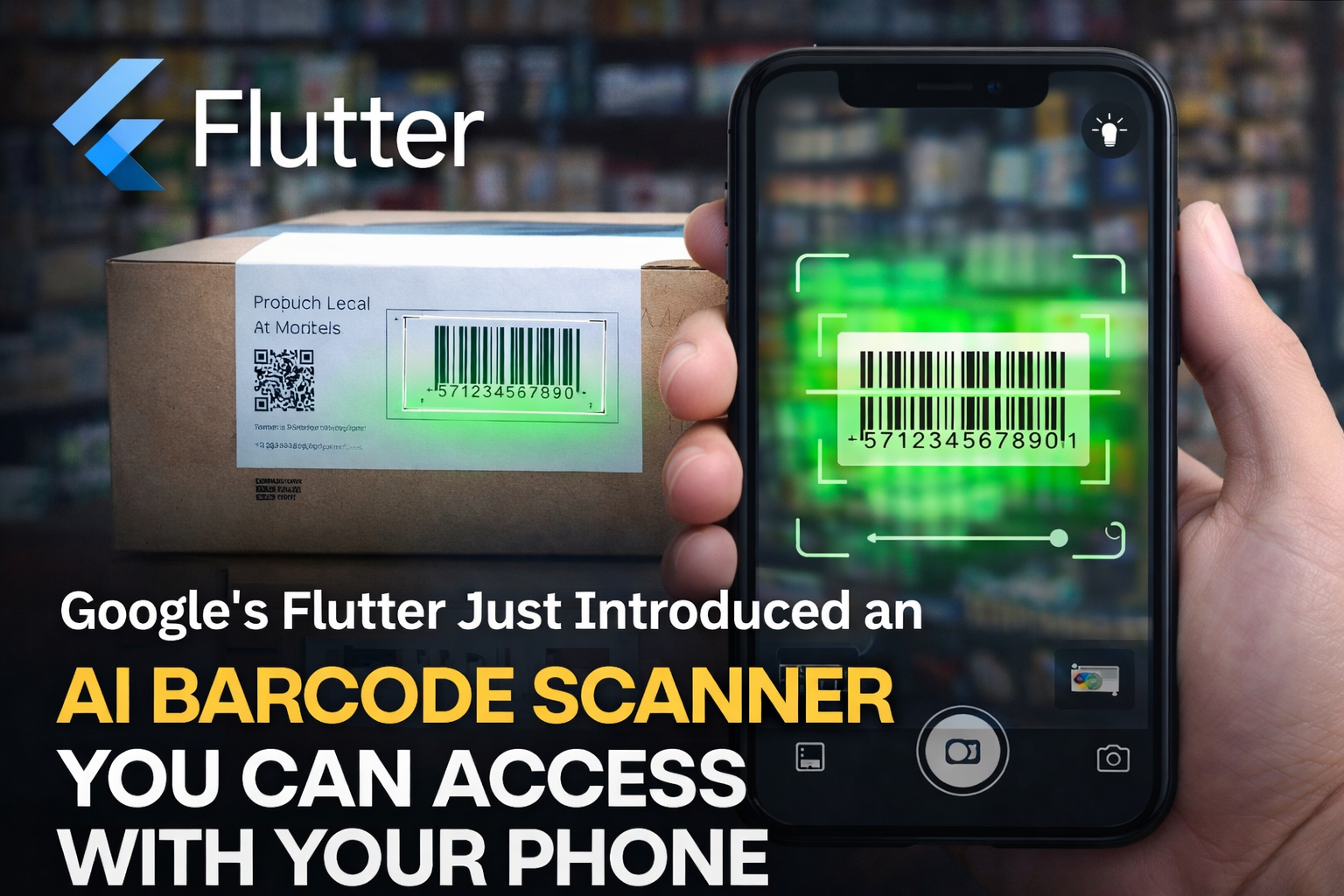 Flutter Just Made Barcode Scanning Smarter — And Your Phone Does the Work