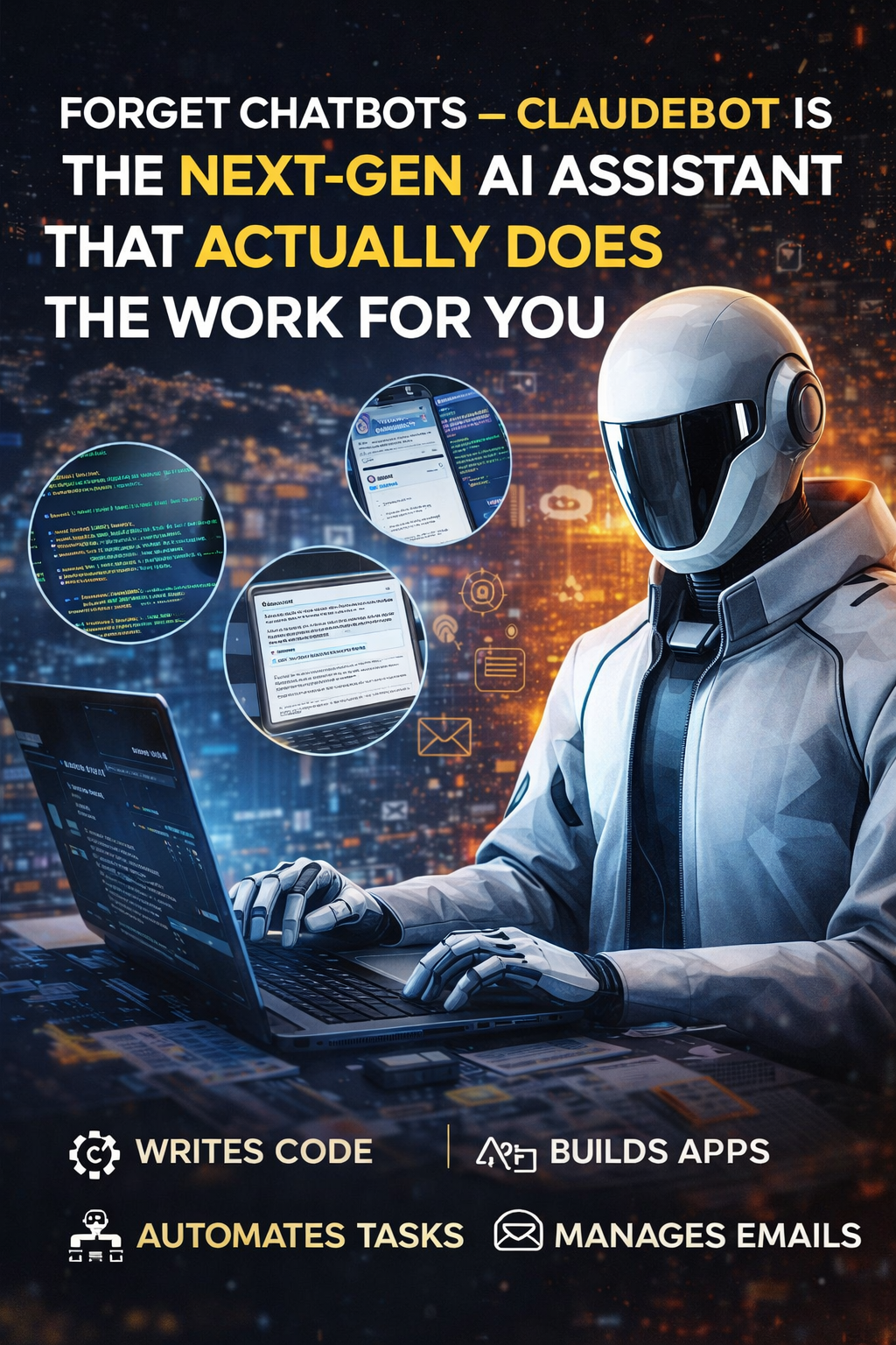 Forget Chatbots — Claudebot Is the Next-Gen AI Assistant That Actually Does the Work for You