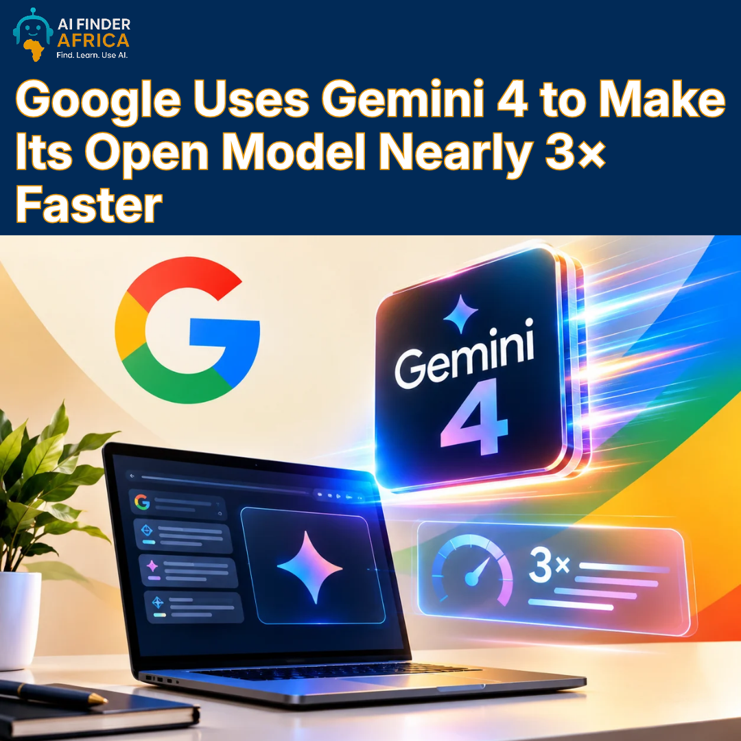 Google Uses Gemini 4 to Make Its Open Model Nearly 3× Faster