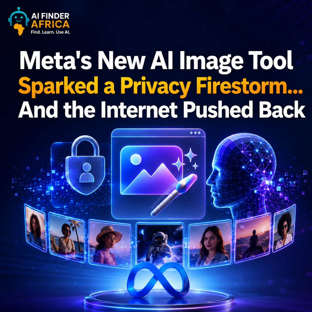 Meta's New AI Image Tool Sparked a Privacy Firestorm... And the Internet Pushed Back