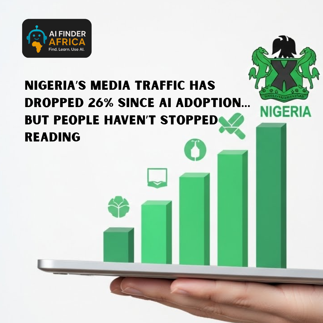 Nigeria’s Media Traffic Has Dropped 26% Since AI Adoption … But People Haven’t Stopped Reading