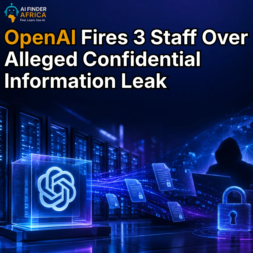 OpenAI Fires 3 Staff Over Alleged Confidential Information Leak