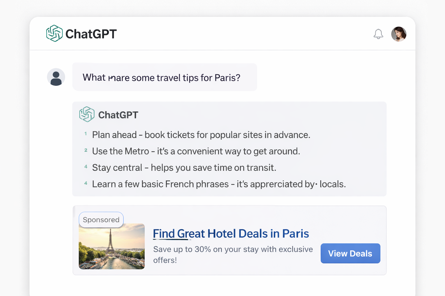 WILL CHATGPT ADS WORK ?