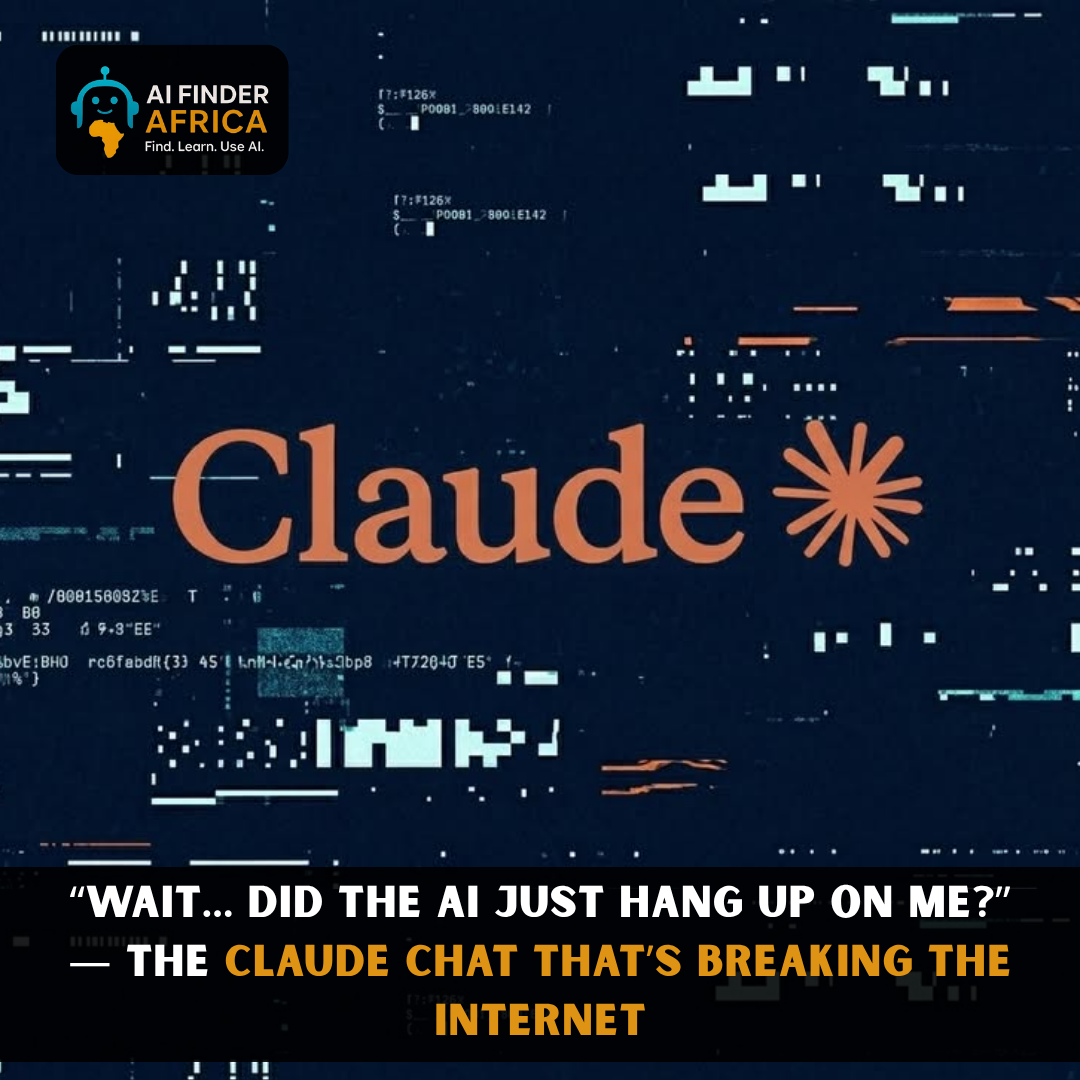 “Wait… Did the AI Just Hang Up on Me?” — The Claude Chat That’s Breaking the Internet